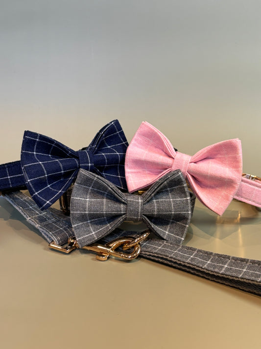 Chequered Bow Tie