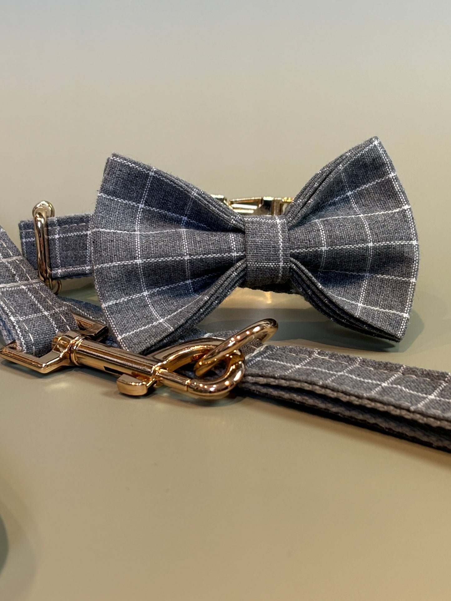 Chequered Bow Tie